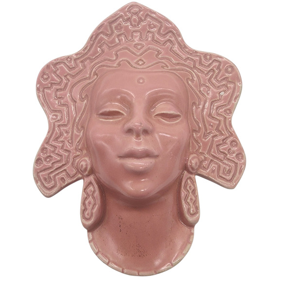 Vintage Japanese Wall Pocket Goddess - Picture 1 of 7